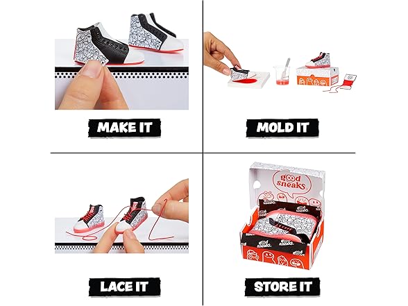 MGA's Miniverse Make It Mini Sneakers 6-Pack