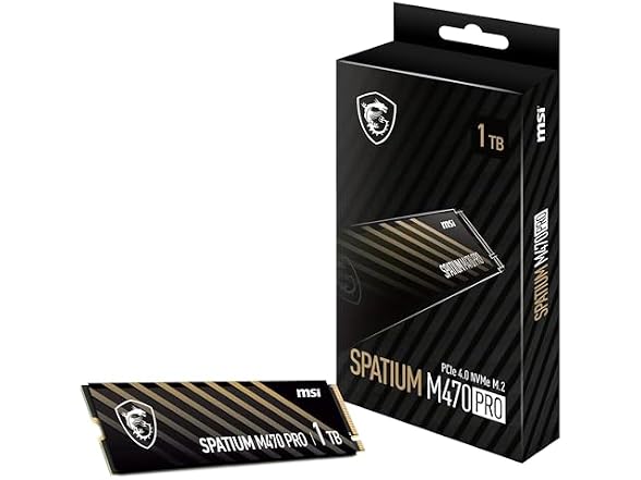 msi MSI SSD SPATIUM M470 PRO PCIE 4.0 NVME
