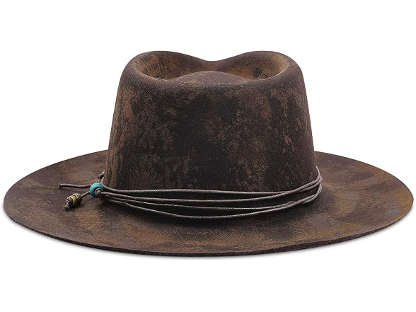 Ruediger (7 3/8) Wide Brim Fedora Hats Handmade