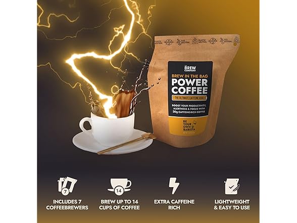 Extra Strong Highly Caffeinated Ground Coffee