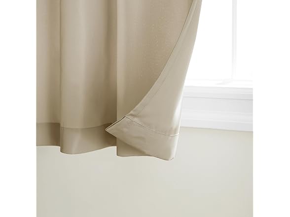 Cabana Taupe In/Outdoor Curtain 2Pk, 54"x108"