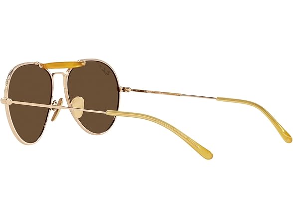 Ray-Ban Unisex RB8063 Titanium Aviator Sunglasses