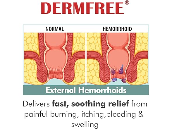 DERMFREE Hemorrhoid Ointment 3pk
