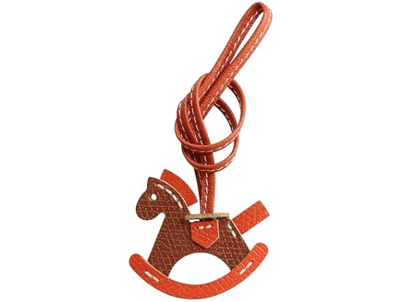 Genuine Leather Horse Bag Charms