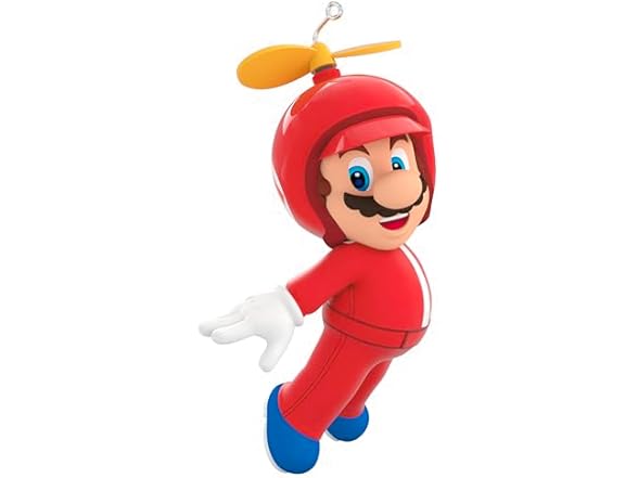 Hallmark Nintendo Propeller Mario Ornament