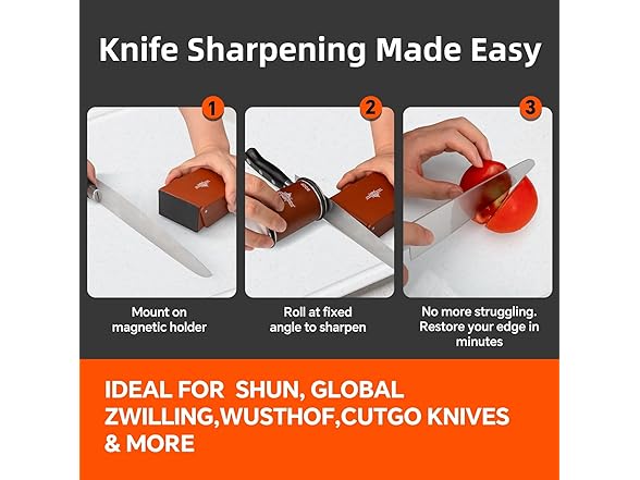 XUDAKAIXIN Rolling Knife Sharpener