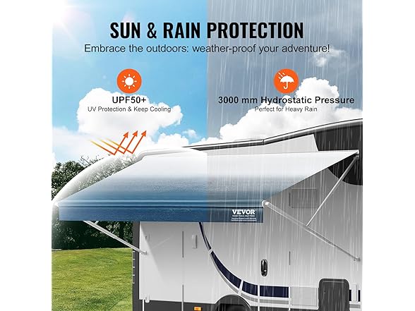 VEVOR RV Awning Fabric
