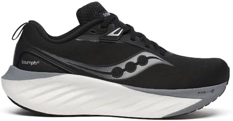 Saucony Triumph 22 Women's Shoes Black/White Size 9