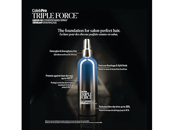 CELEBPRO TRIPLE FORCE Leave In Conditioner Spray