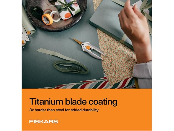 Fiskars 6" Easy Action Micro-Tip