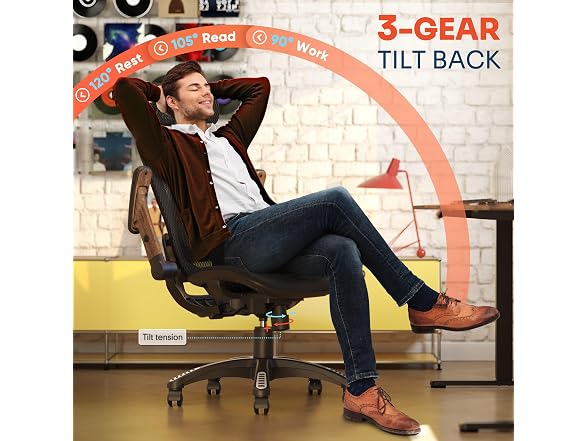 GABRYLLY GY01WOR Big & Tall Office Chair
