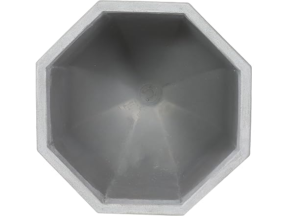 Sunnydaze Modern Faceted 14.75" Planter Set of 2