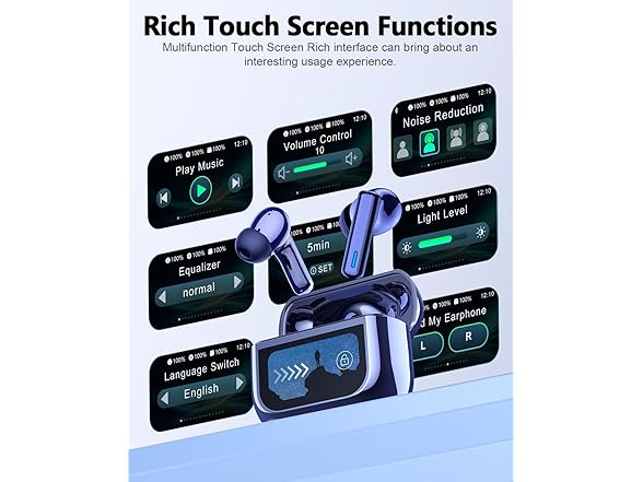 ZIUTY Earbuds with TouchScreen