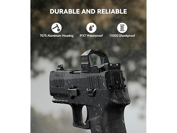 VOTATU PMD506-G Multiple Reticle Green Dot Sight