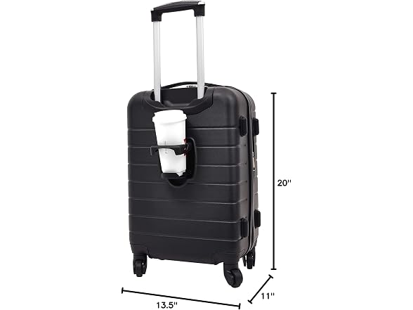 Wrangler Smart Spinner Hardside Luggage