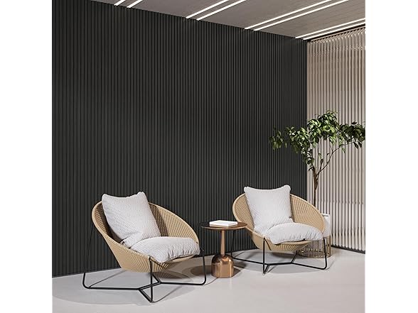 ROOMTEC ROOMTEC 2 Pack Acoustic Solid Wood Wall