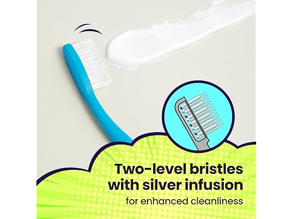 SANGSI Soft Toothbrush 4pk