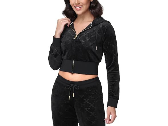 Juicy Couture Corset Zip Hoodie (Small & Large)