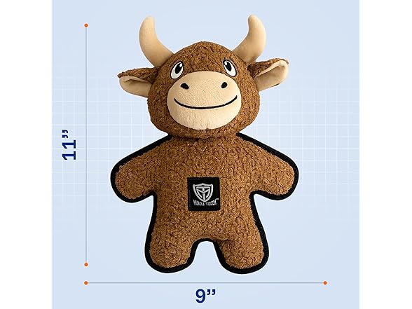 American Kennel Club Plush Dog Toy Bull