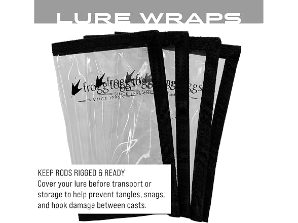 FROGG TOGGS Six Inch Lure Wrap