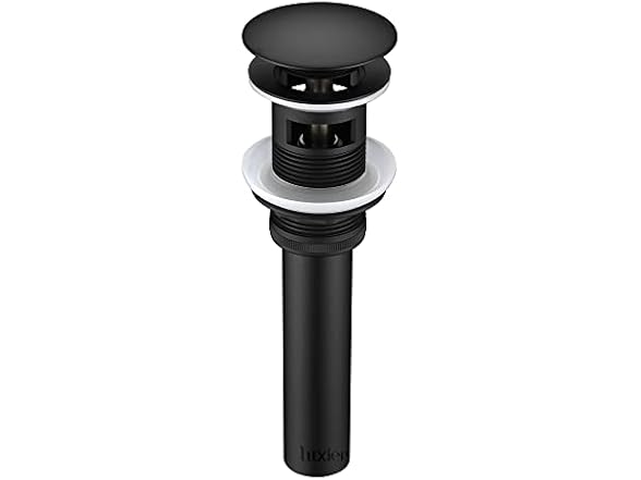 Luxier Metal Bathroom Sink Pop-Up Drain