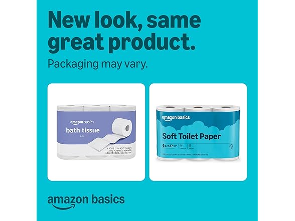 Amazon Basics Toilet Paper 30 Rolls