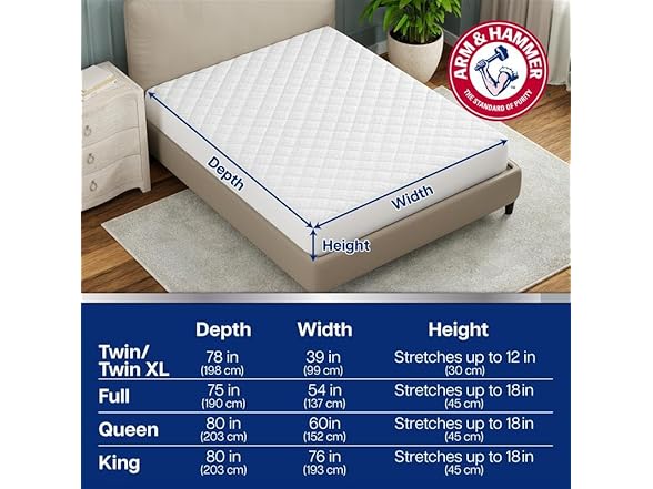 Arm & Hammer Cooling Comfort Mattress Pad