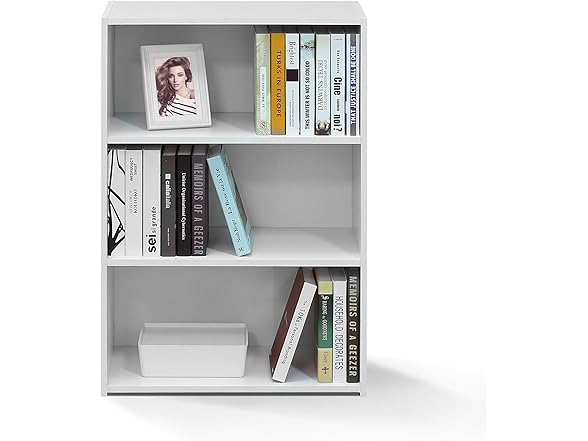 Furinno WRIGHT Book Shelf, White
