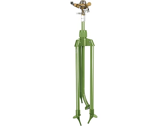 Martha Stewart Heavy-Duty Brass Impulse Sprinkler Tripod