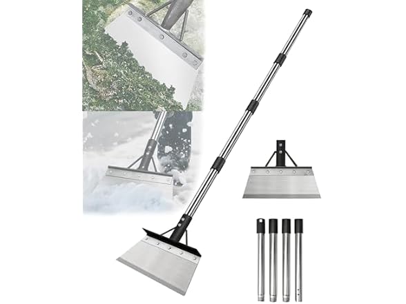 Generic GAR-76 Heavy Duty Ice Scraper & Garden Edger