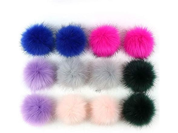 zorpia 12pcs DIY Knitting Hats Accessires - Blue)
