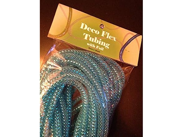 Craig Bachman Turquoise Deco Mesh Flex Tubing
