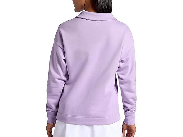 HEAD Women Polo Crewneck Sweatshirt Relaxed Fit