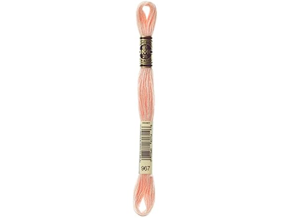 DMC 6-Strand Embroidery Cotton Floss, Very Light Apricot