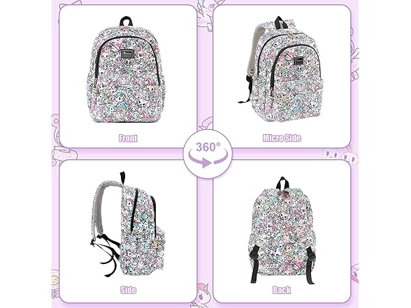 Tokidoki Unicorno School Backpack for Women