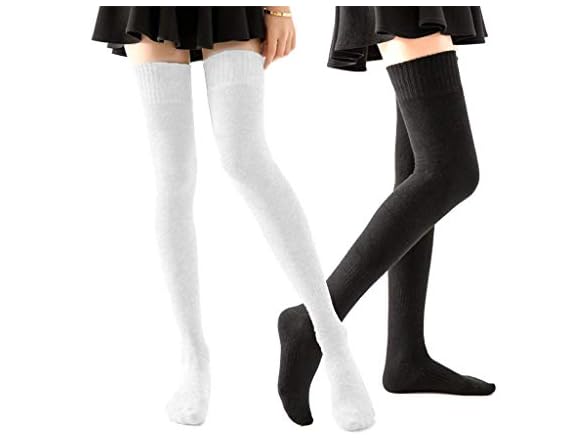 Dehis Women (L) Homerit Thigh High Socks Long Boot
