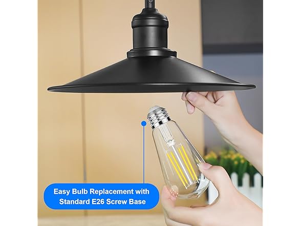 Vintage LED Edison Bulbs 60 Watt Equivalent Dimmable 7W