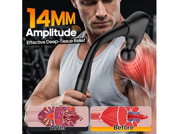 AERLANG Massager Gun with Extension