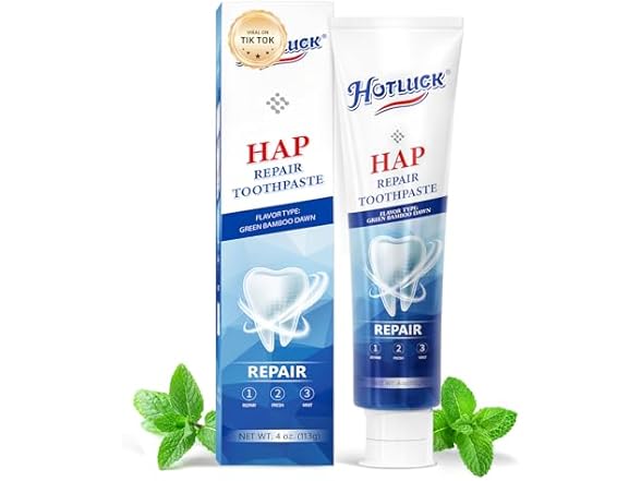 3-Pack Hydroxyapatite Toothpaste