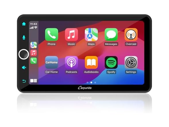 7" Wireless CarPlay Android Auto Radio