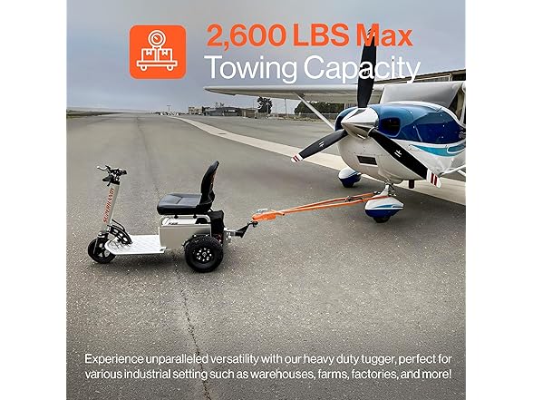 SuperHandy Electric Tugger Cart