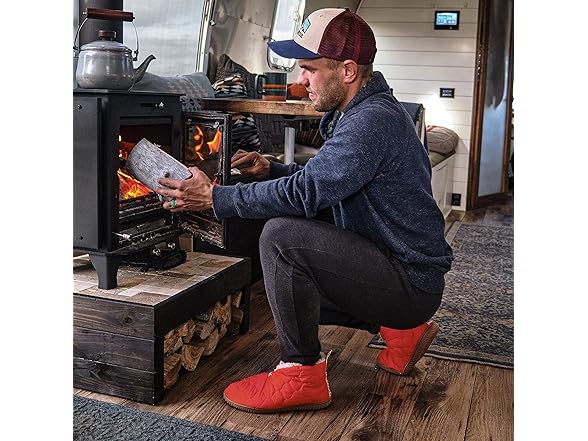 Dearfoams Indoor/Outdoor Warm Up Bootie