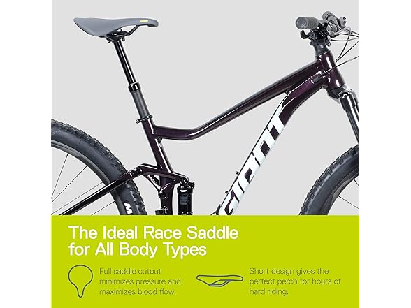 Comfort Race Shorty Saddle