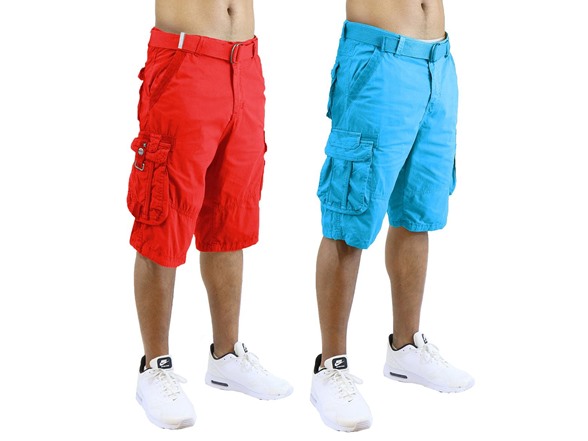 Red & Light Blue