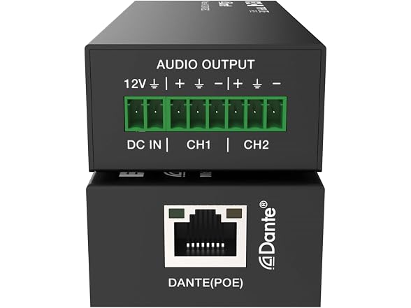 TRIPP LITE Eaton Series Dante 2-Channel
