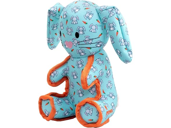 The Worthy Dog Bunny Tough Plush Dog Toy - Du