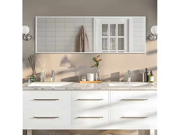 NeuType 59"x20" Full Length Silver Mirror