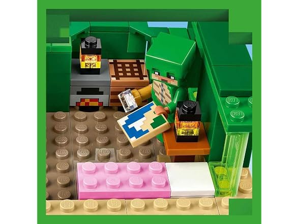 LEGO Minecraft Turtle Beach 21254