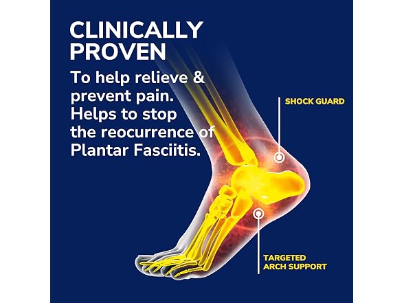 Dr. Scholls Plantar Fasciitis Sized to Fit Pain