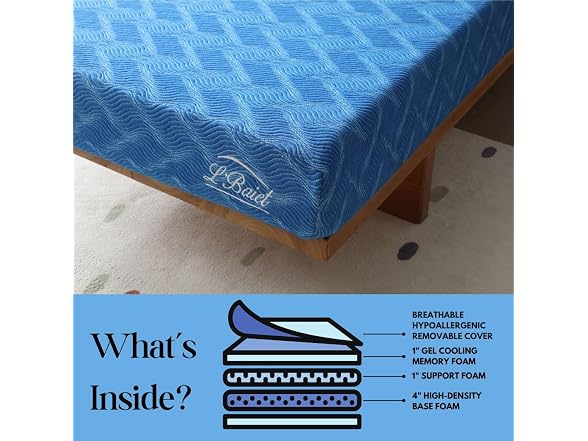 6" Full Size Memory Foam Mattress
